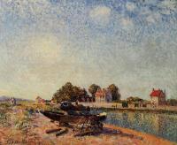 Sisley, Alfred - The Loing at Saint-Mammes